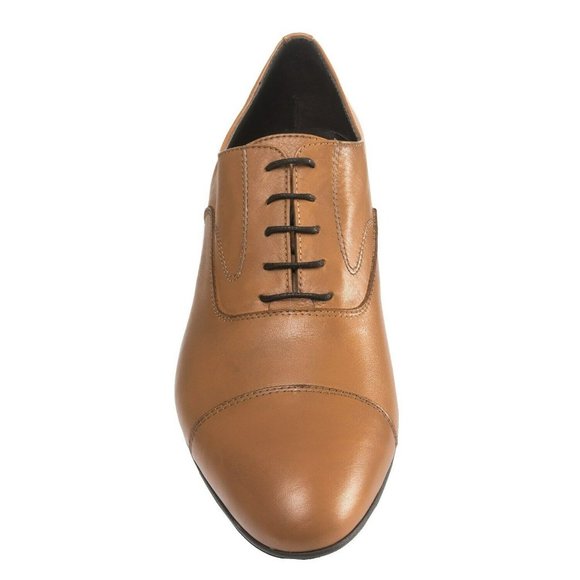 New A. Testoni Made in Italy Diffusion Cap-Toe Oxford Shoes - Leather Size 9